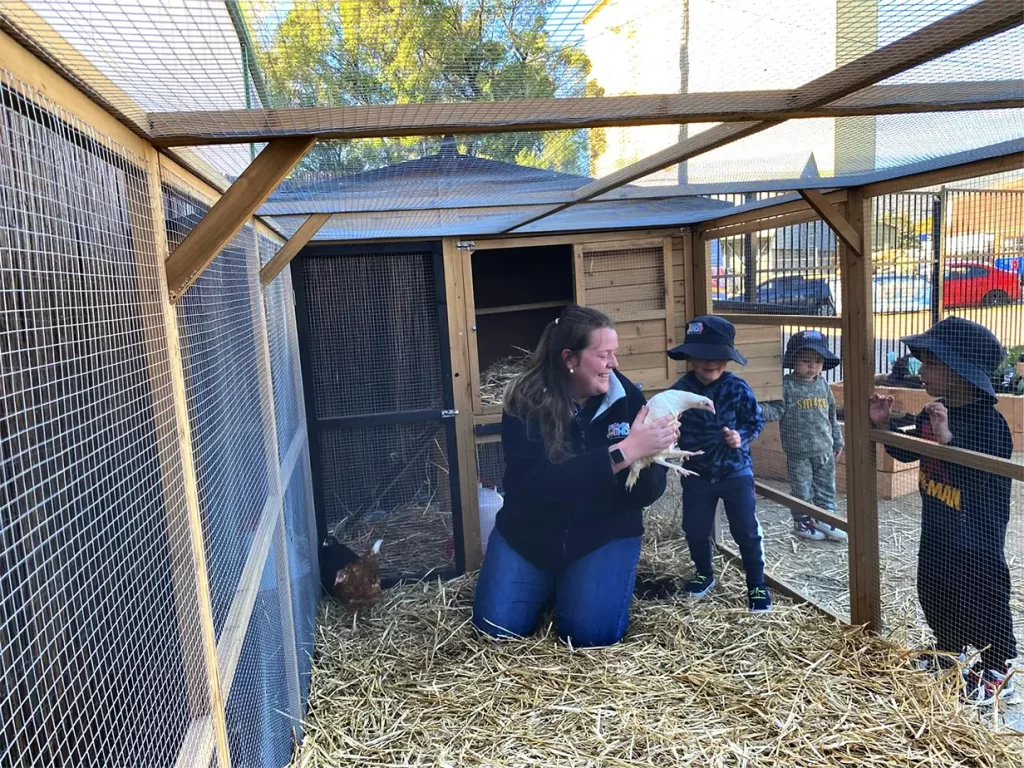 Growing Minds Location - chicken coop